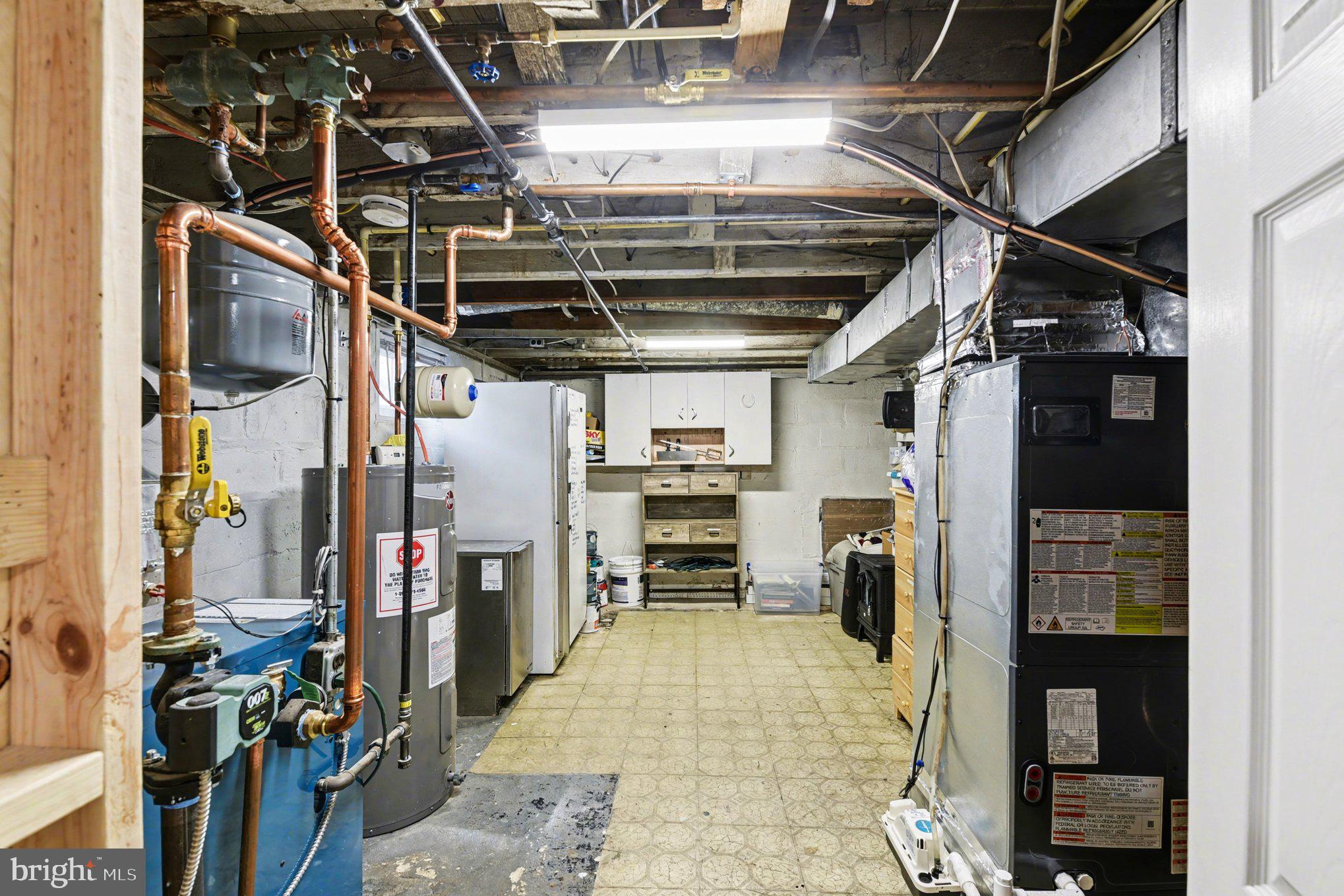 6807 North Point Road Sparrows Point, MD 21219 - Photo 22 of 28 a view of storage and utility room