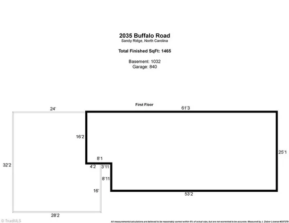 $249,999 | 2035 Buffalo Road, Sandy Ridge, NC 27046