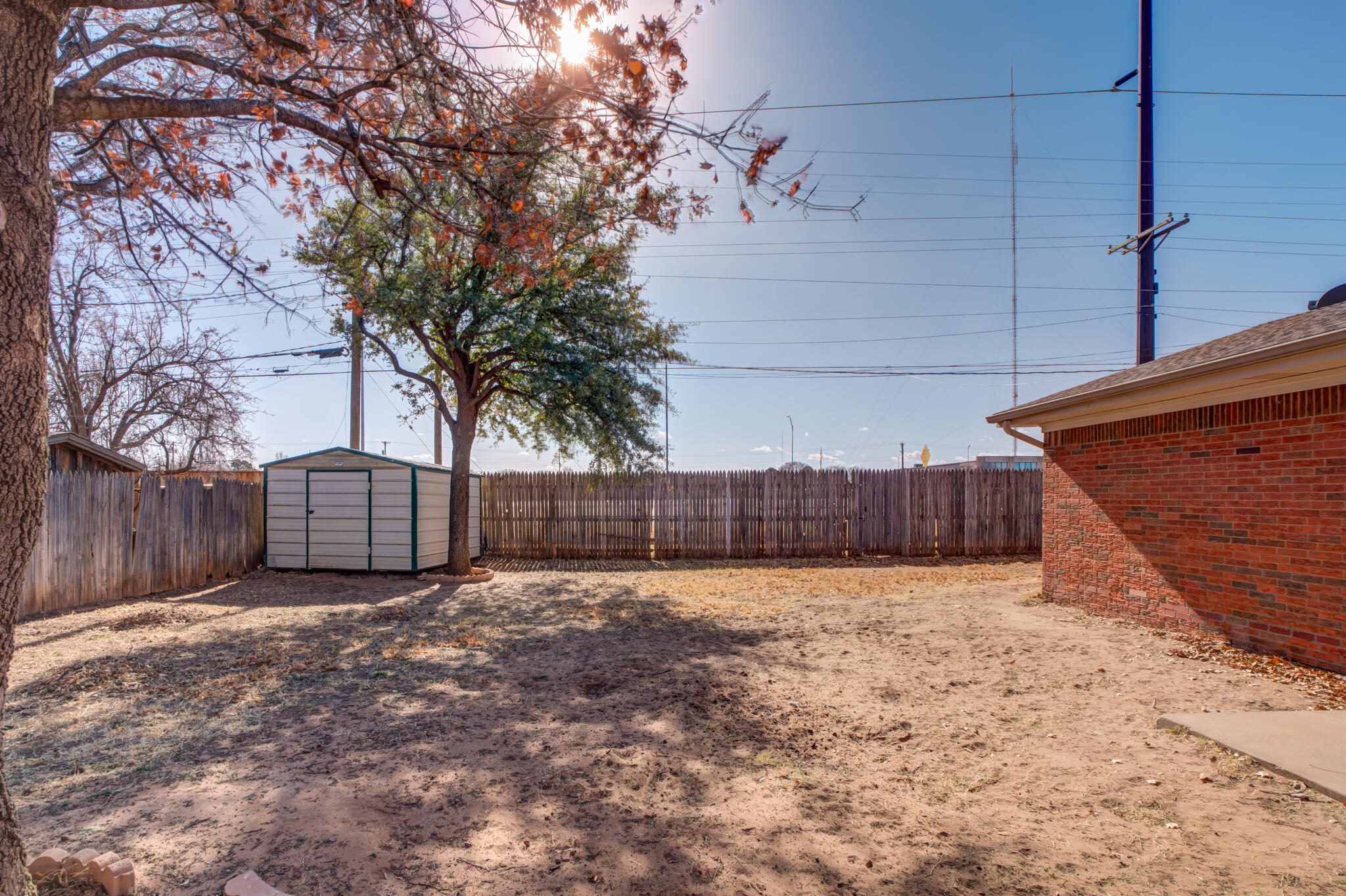 2141 71st Street Lubbock, TX 79412 - Photo 34 of 36 a view of a backyard of the house