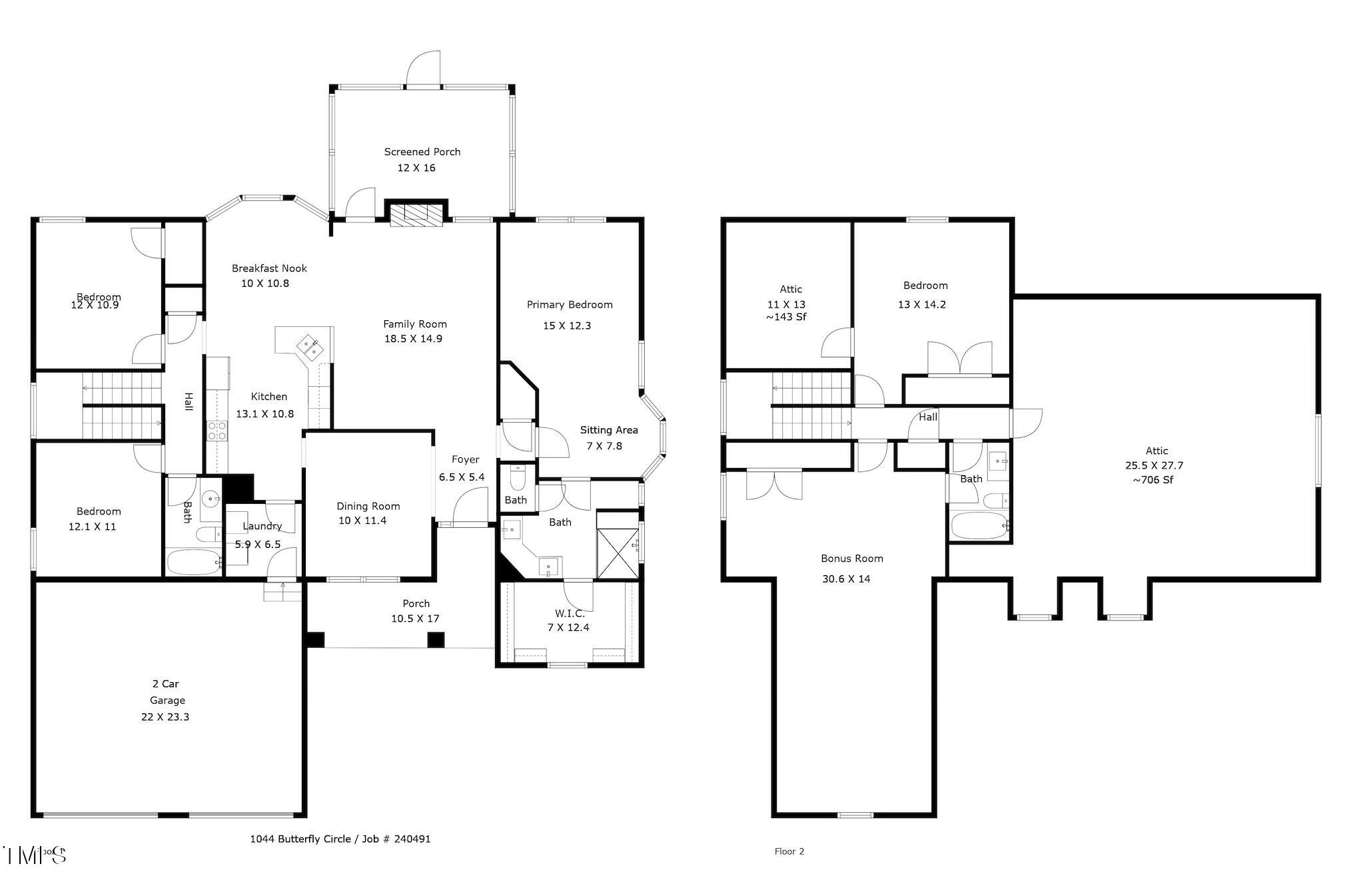 1044 Butterfly Circle Wake Forest, NC 27587 - Photo 42 of 46 a picture of a bathroom with a shower