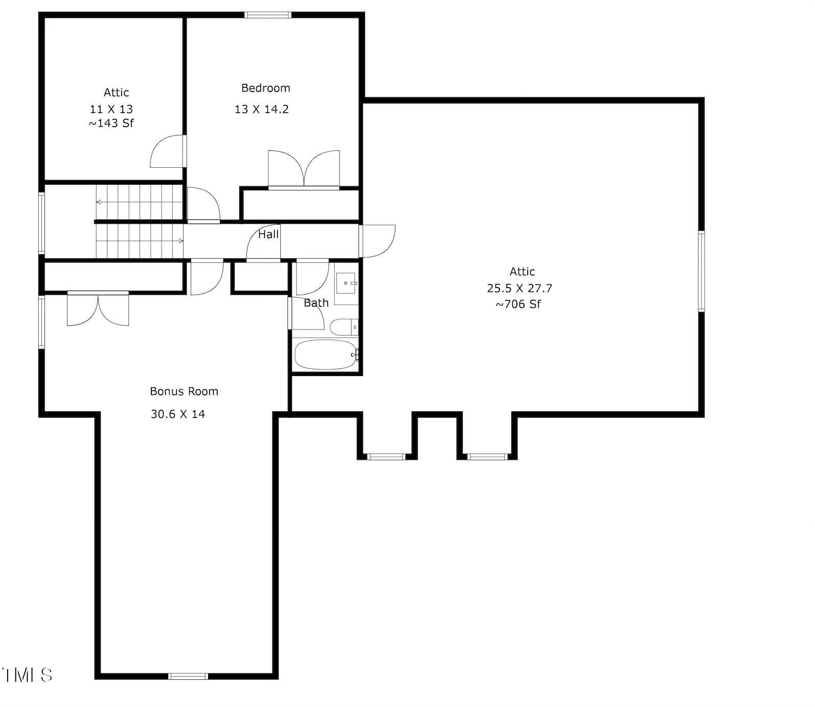 1044 Butterfly Circle Wake Forest, NC 27587 - Photo 44 of 46 a picture of a bench in front of a door