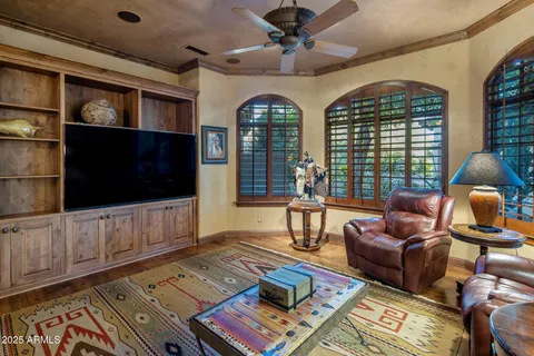 a view of wooden floor