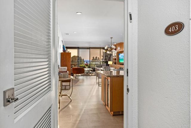 a view of a dining room with chairs