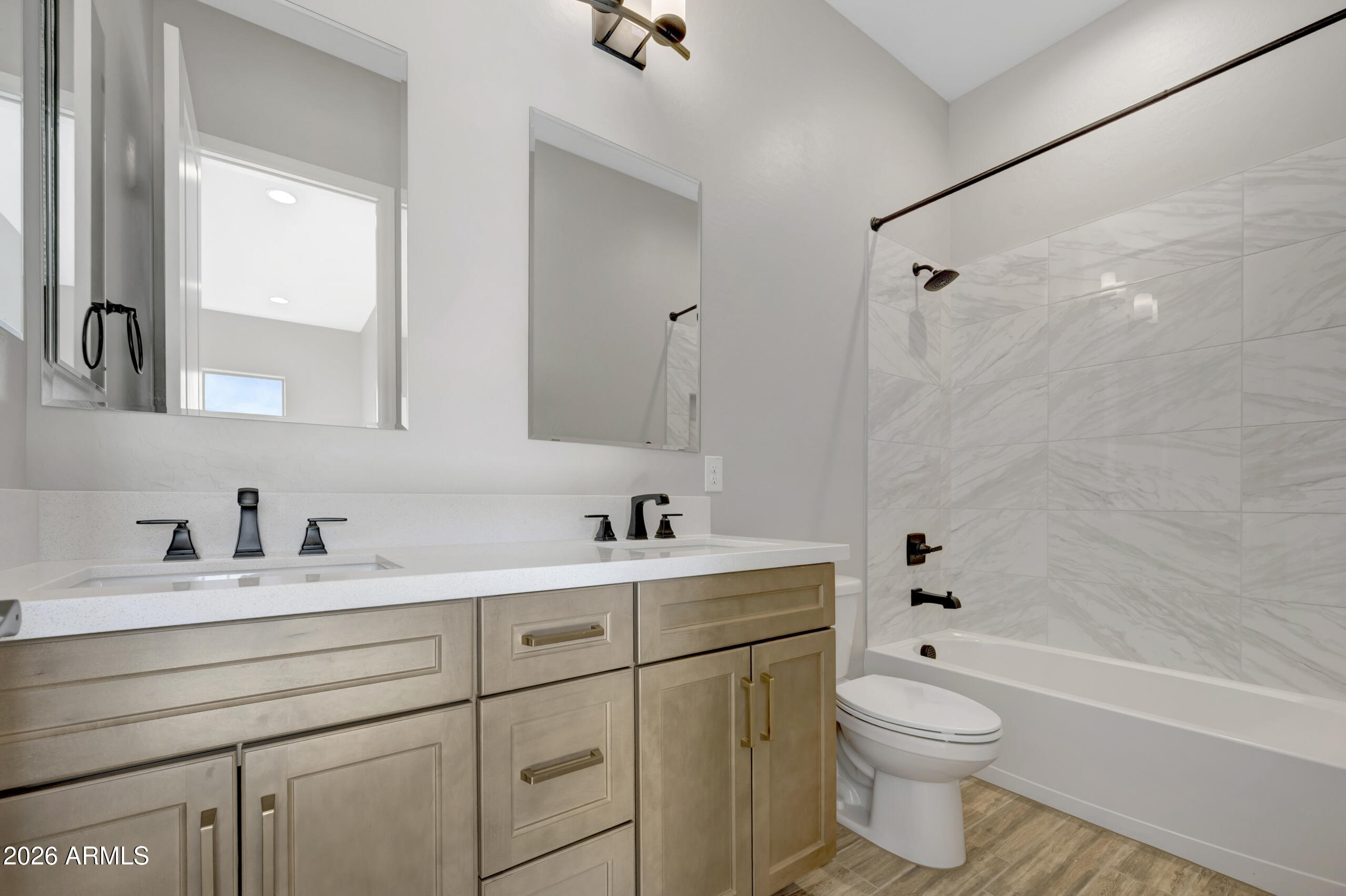 9809 Gold Stone Trail Apache Junction, AZ 85120 - Photo 16 of 23 a bathroom with a sink toilet and shower