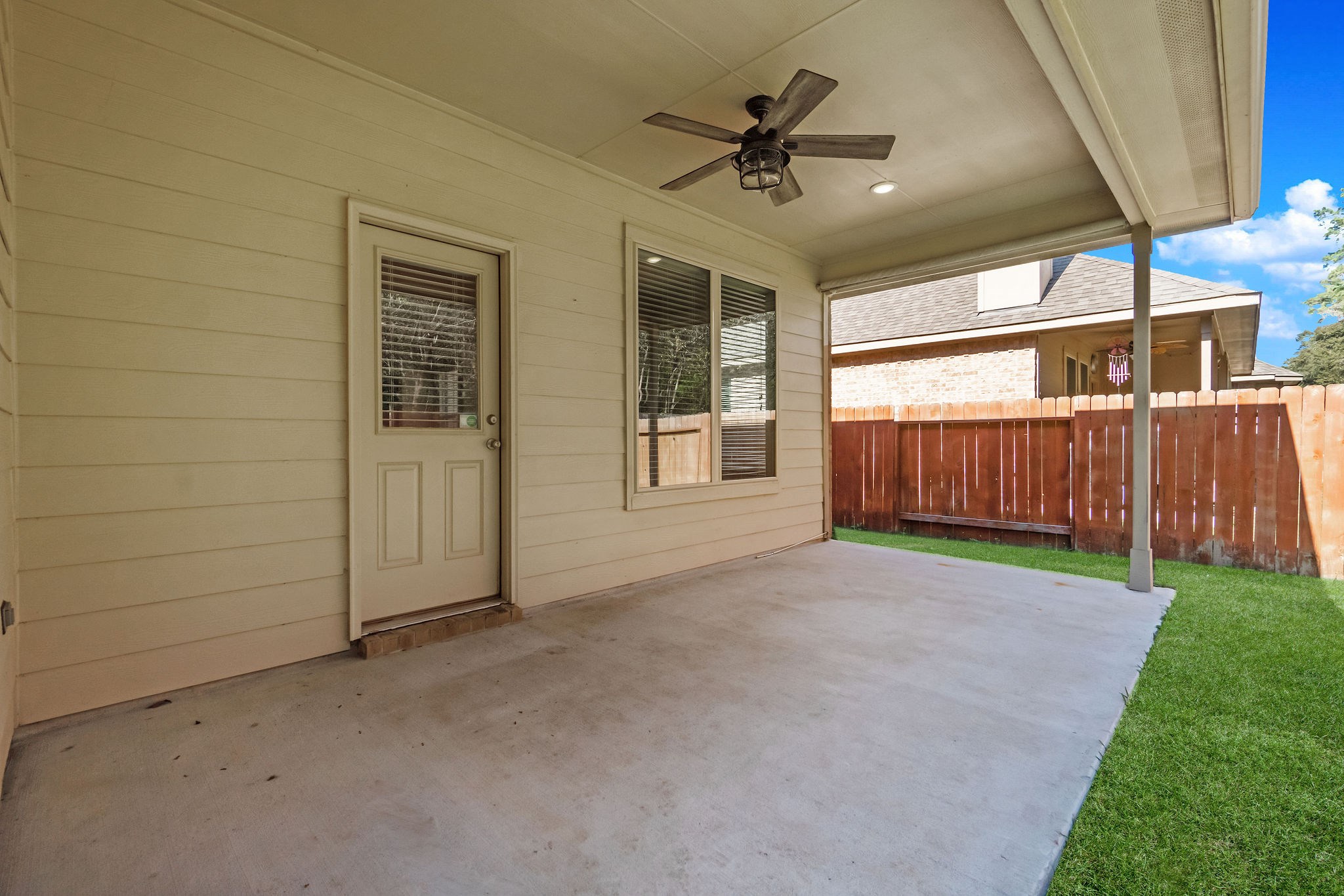 22314 Forbes Field Trail Spring, TX 77389 - Photo 33 of 46 Outside you will find this fantastic covered patio.