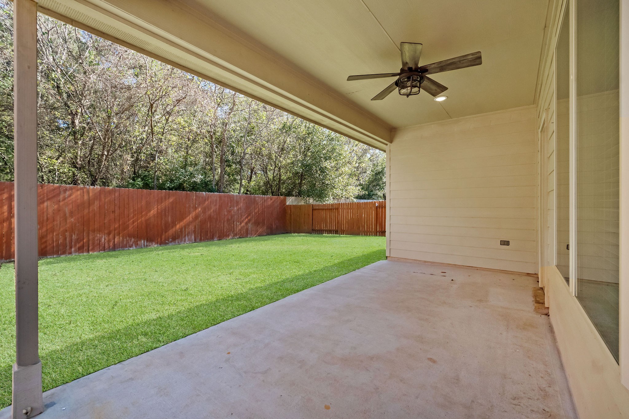 22314 Forbes Field Trail Spring, TX 77389 - Photo 35 of 46 Look at all the privacy this wooded greenbelt gives you!