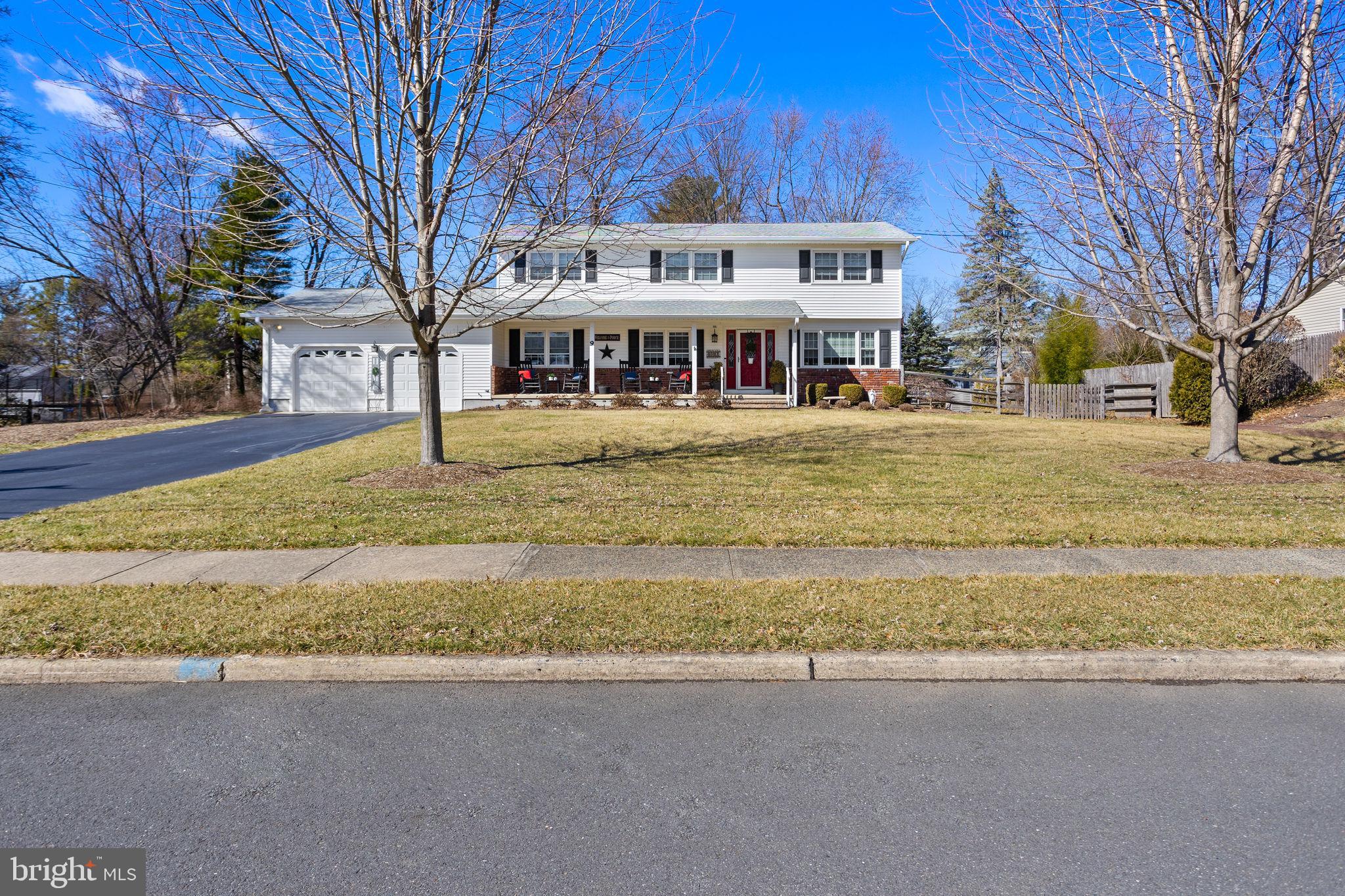 9 Sabrina Drive Ewing, NJ 08618 - Photo 49 of 49 a view of a house with a big yard and large trees