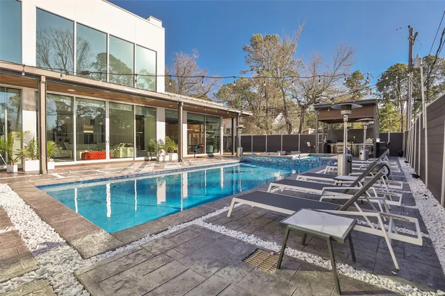 a kitchen with a stove and a refrigerator