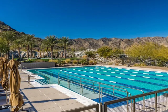 a view of a lake with a mountain