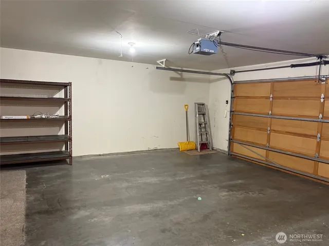 a view of car garage