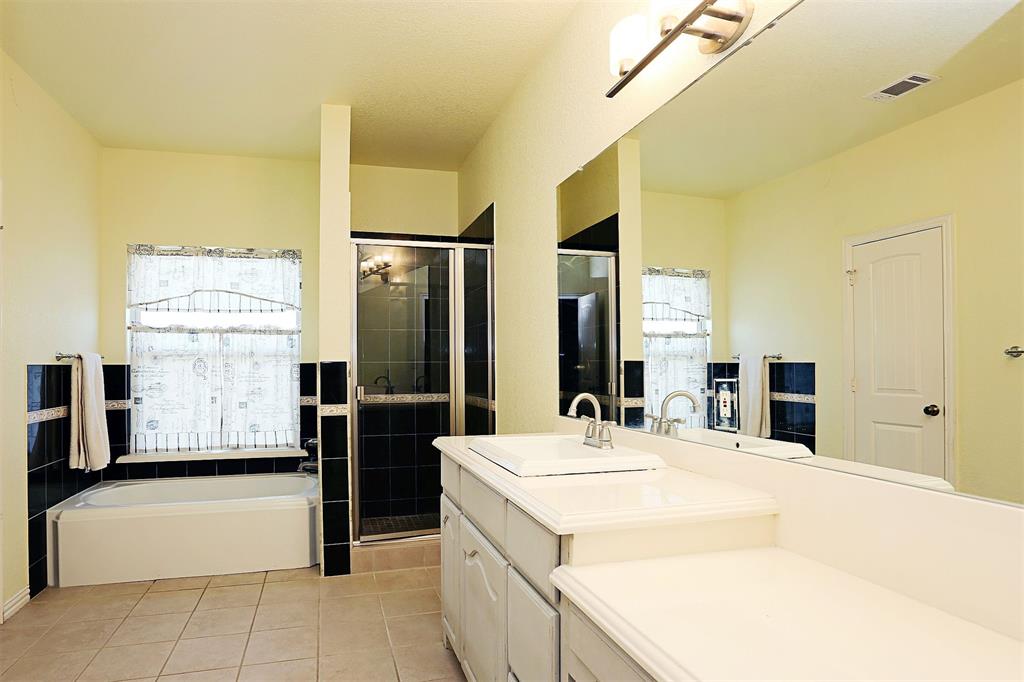 812 Ebenezer Road Palmer, TX 75152 - Photo 10 of 27 a bathroom with a tub sink and a mirror