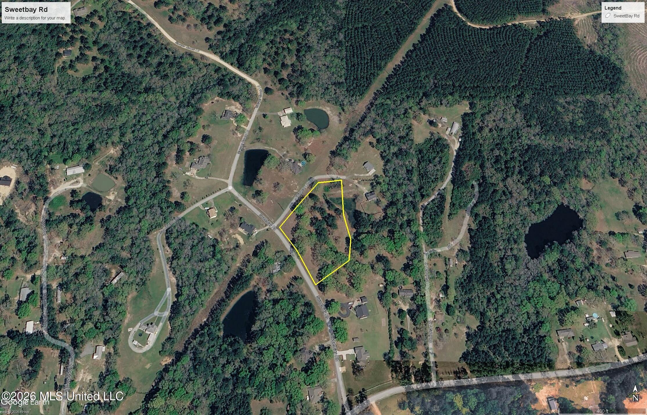 0 Sweetbay Road Poplarville, MS 39470 - Photo 3 of 4 Sweetbay rd map