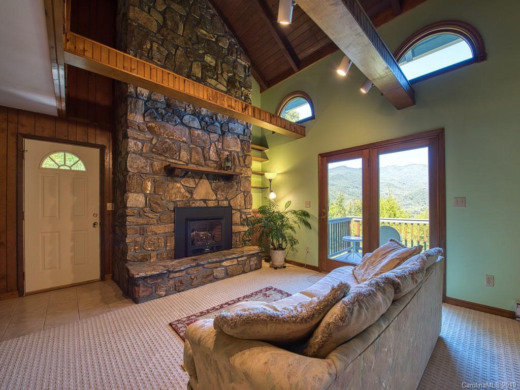 265 Shadow Ridge Sylva, NC 28779 - Photo 14 of 33 a living room with furniture and a fireplace