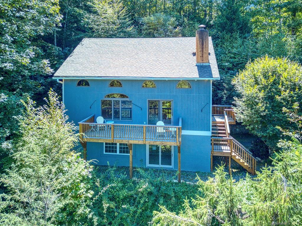 265 Shadow Ridge Sylva, NC 28779 - Photo 5 of 33 aerial view of a house with balcony
