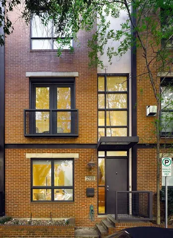 a building view with a window