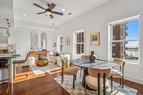 a front view of a building