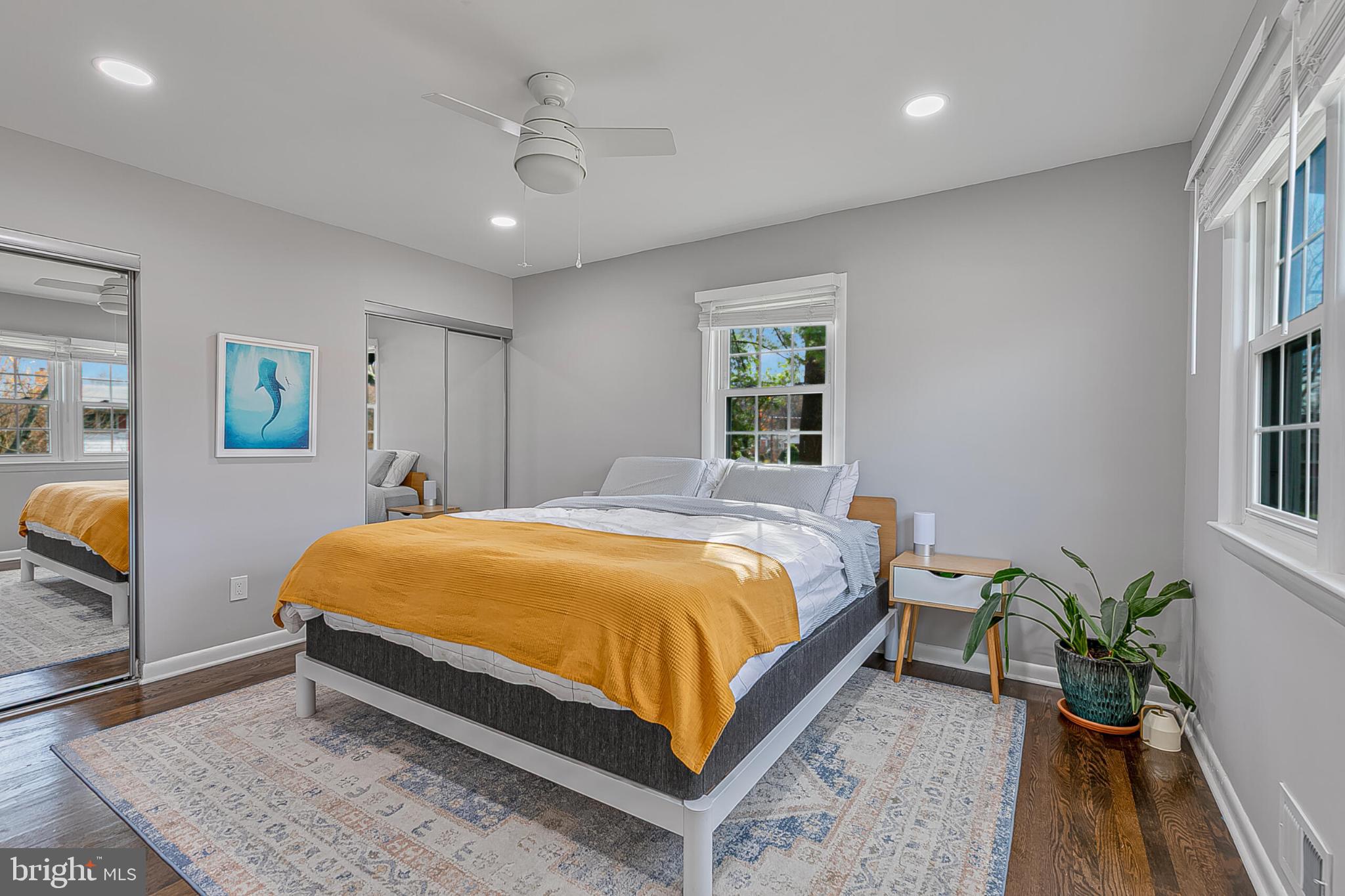 3419 Ramsgate Terrace Alexandria, VA 22309 - Photo 21 of 36 Bright and inviting modern bedroom retreat.