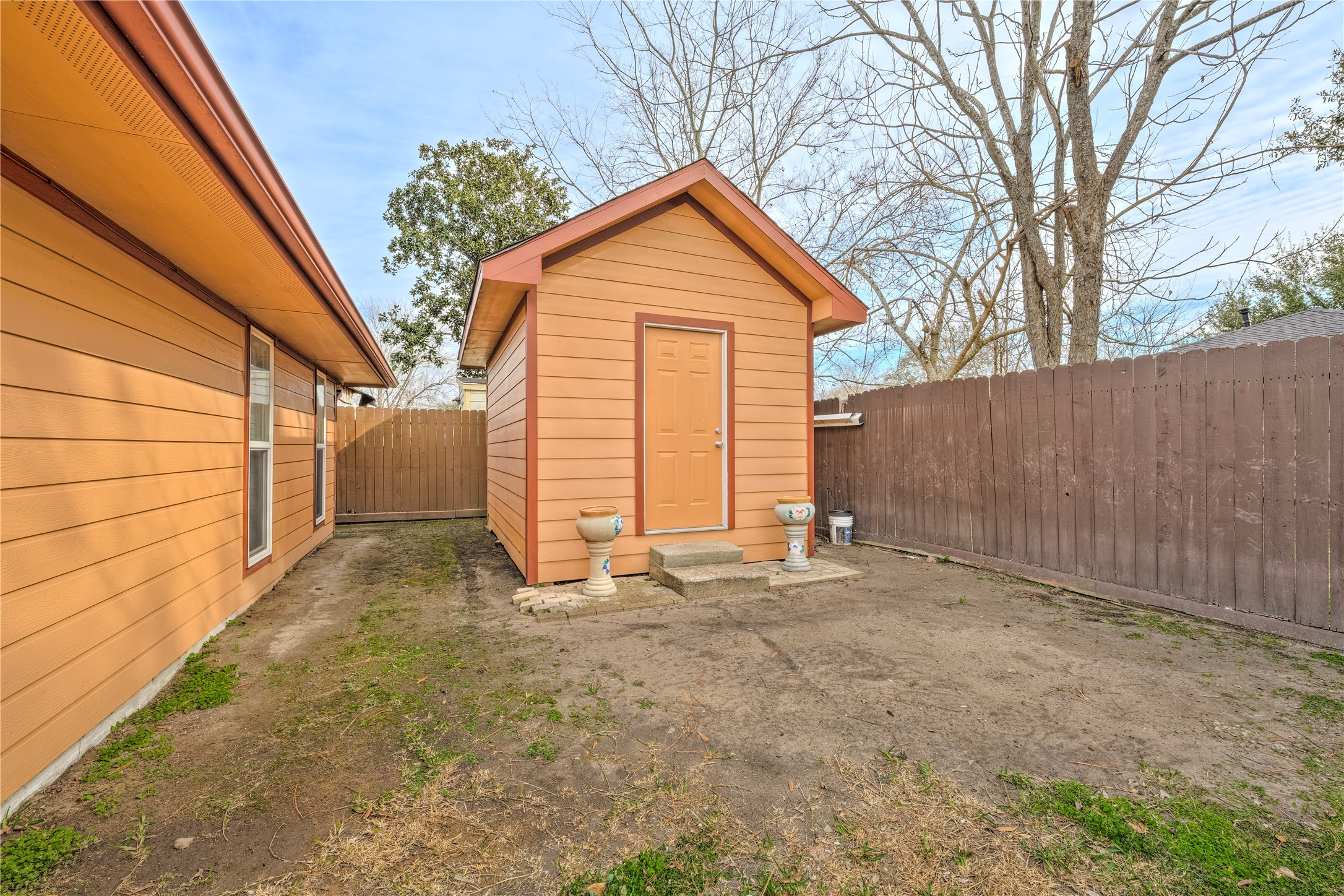 4110 Anice Street Houston, TX 77039 - Photo 28 of 29 a view of backyard of house