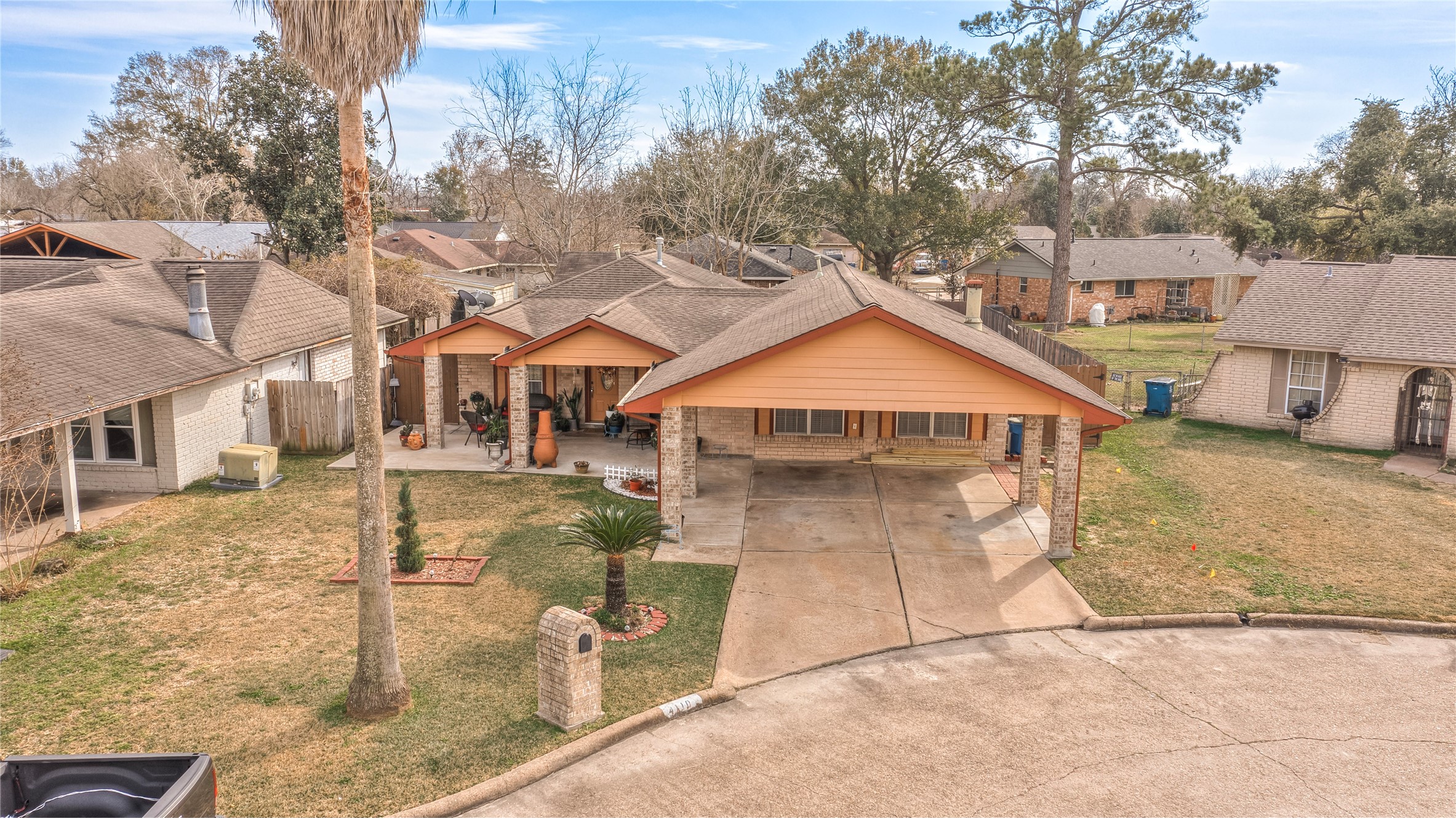4110 Anice Street Houston, TX 77039 - Photo 3 of 29 a view of a house with a yard