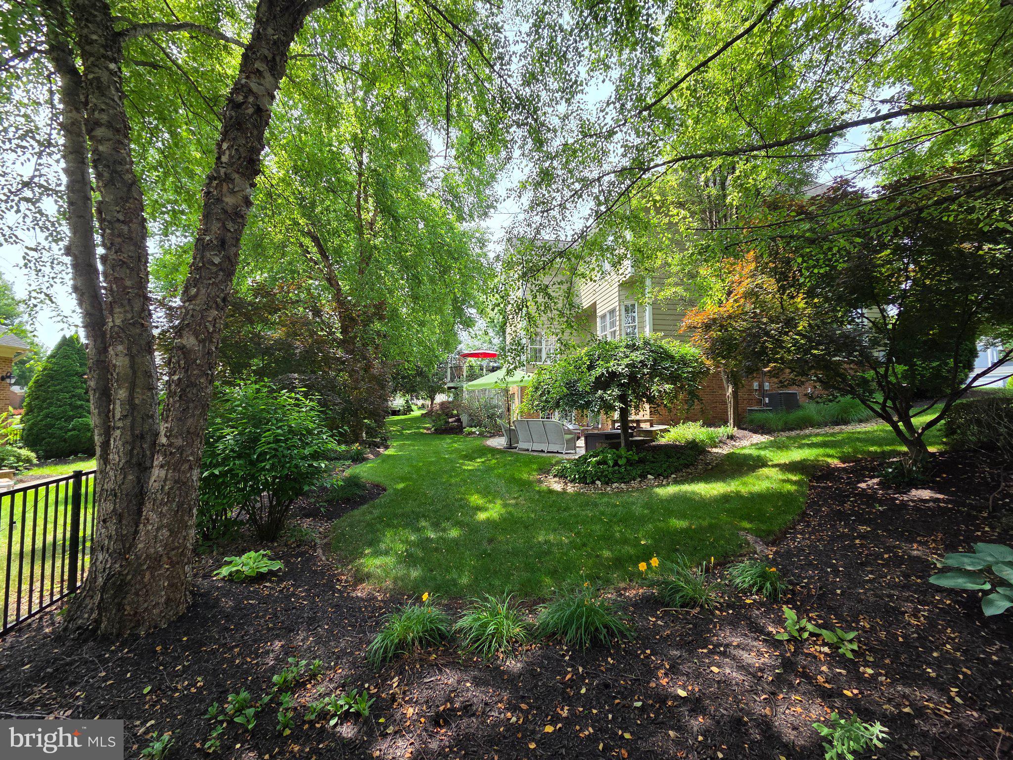 15006 Ransom Oaks Court Gainesville, VA 20155 - Photo 38 of 57 Lush garden oasis with vibrant greenery.