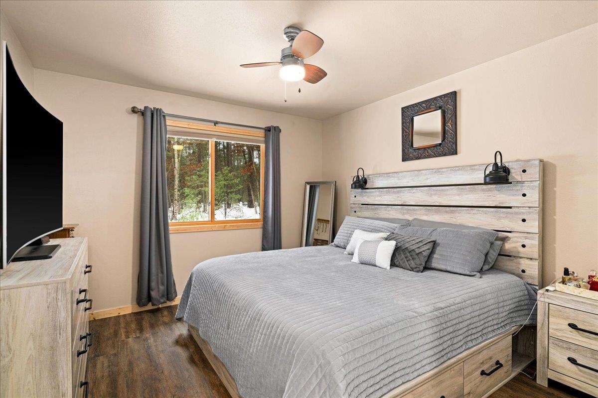 11411 West 3rd Street Solon Springs, WI 54873 - Photo 17 of 33 also includes a large Closet and has lovely views of the wooded back yard