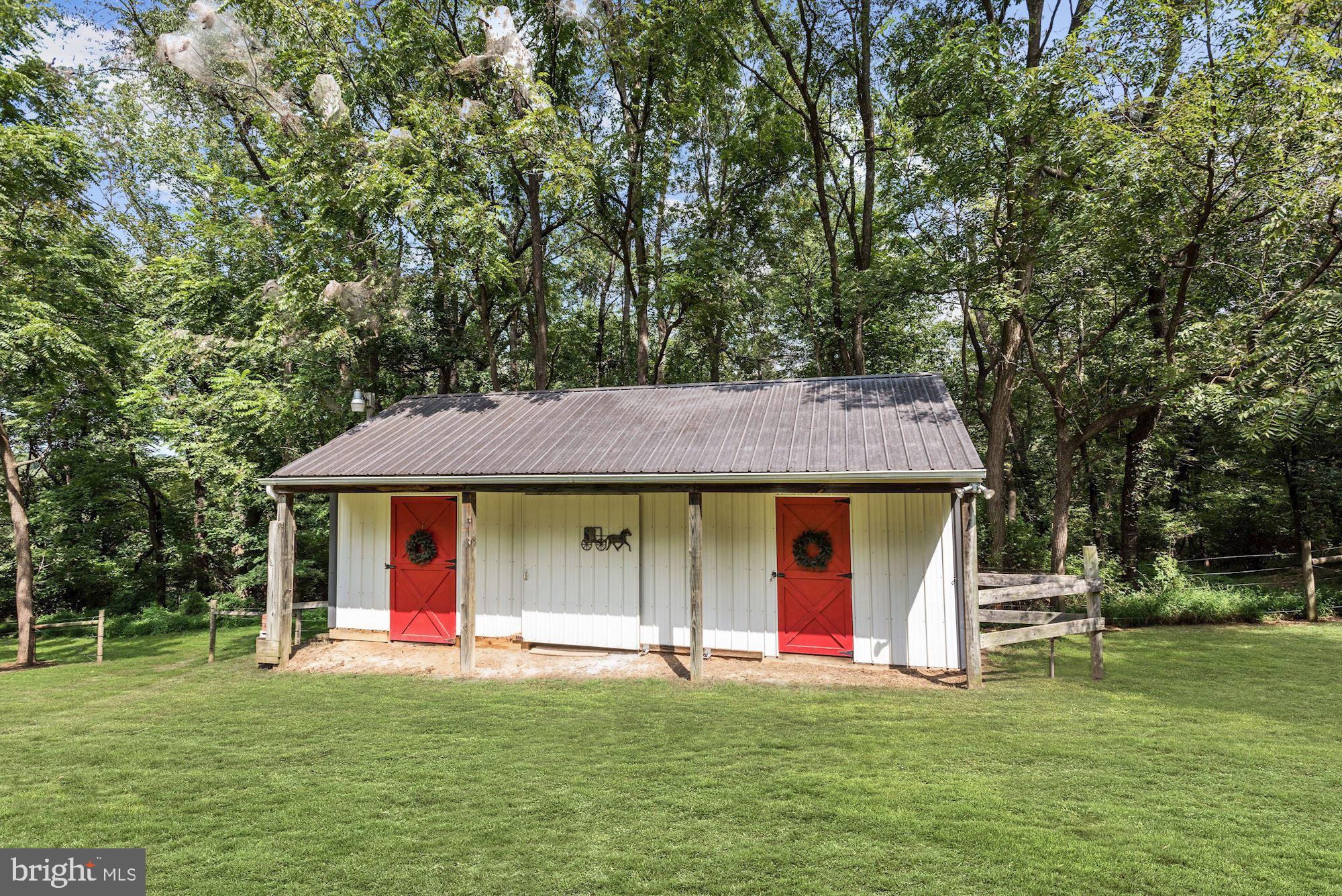 5327 Broadway Road White Hall, MD 21161 - Photo 28 of 49 Horse Barn With Electric, Water, and Two Stalls
