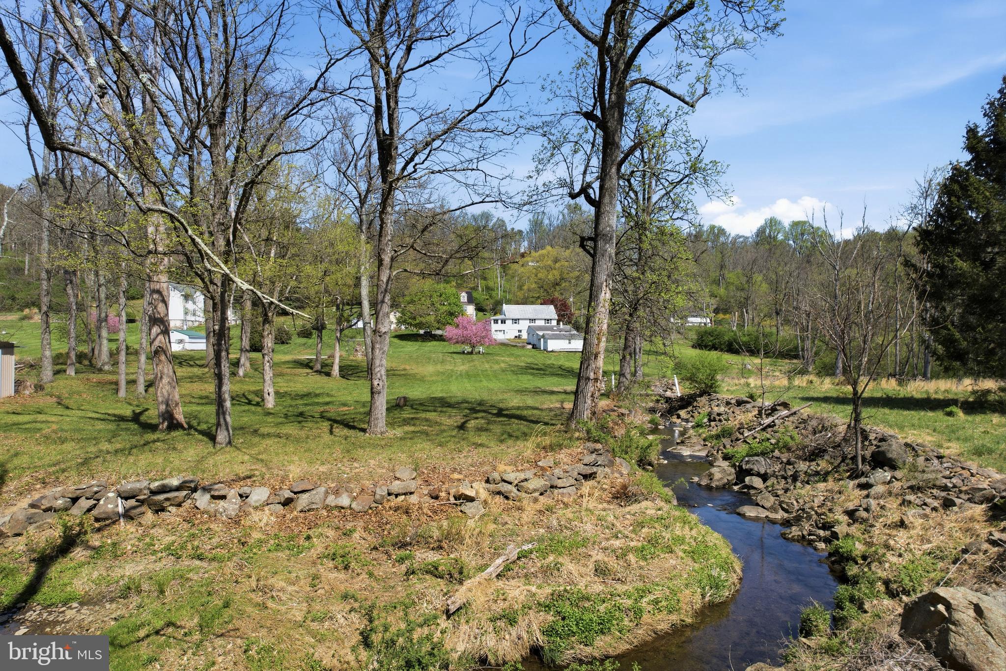 238 Kemp Road Barto, PA 19504 - Photo 40 of 72 Ever flowing stream rear yard with native trout