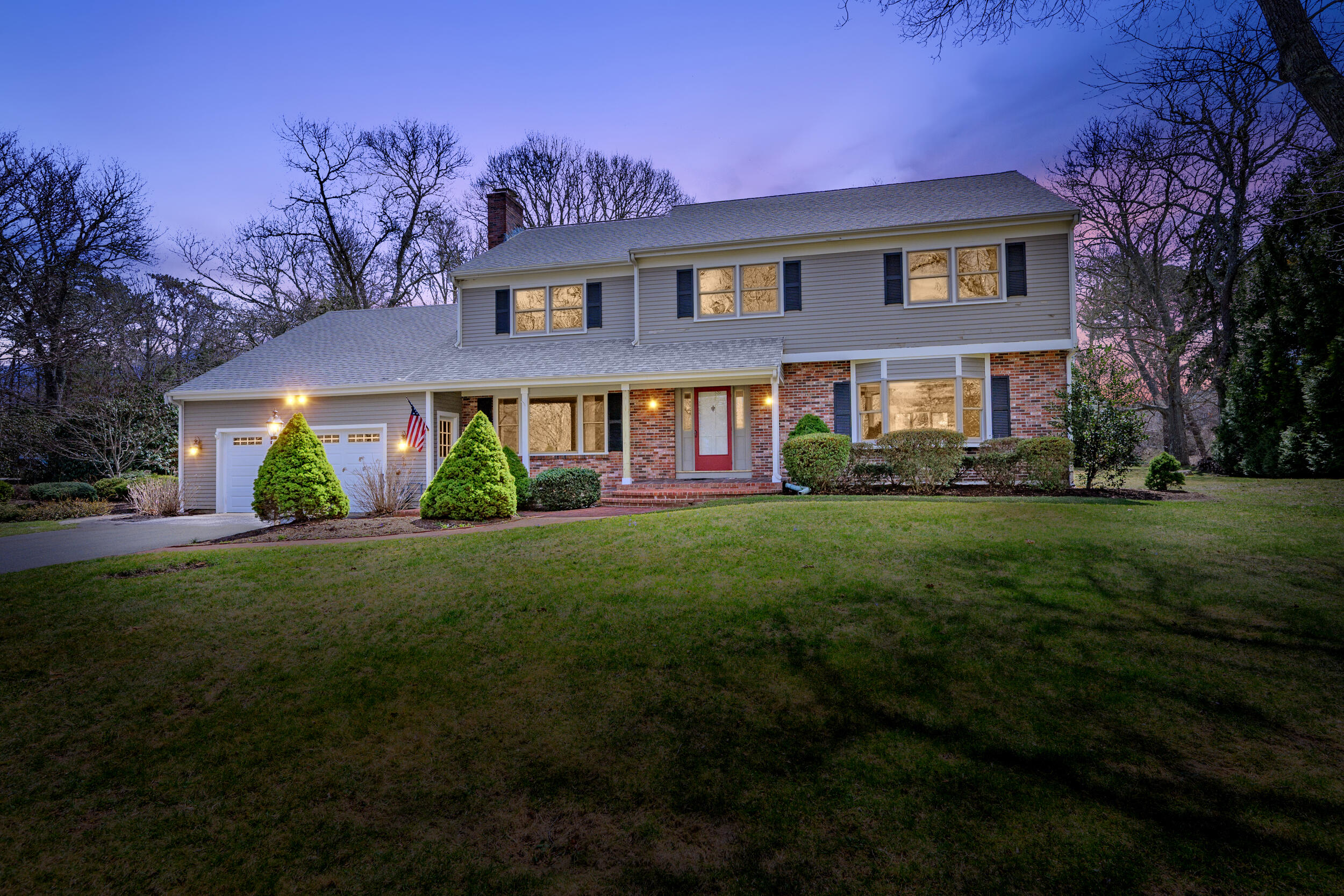 43 Sturgis Lane Barnstable, MA 02630 - Photo 1 of 70 a front view of house with yard and green space