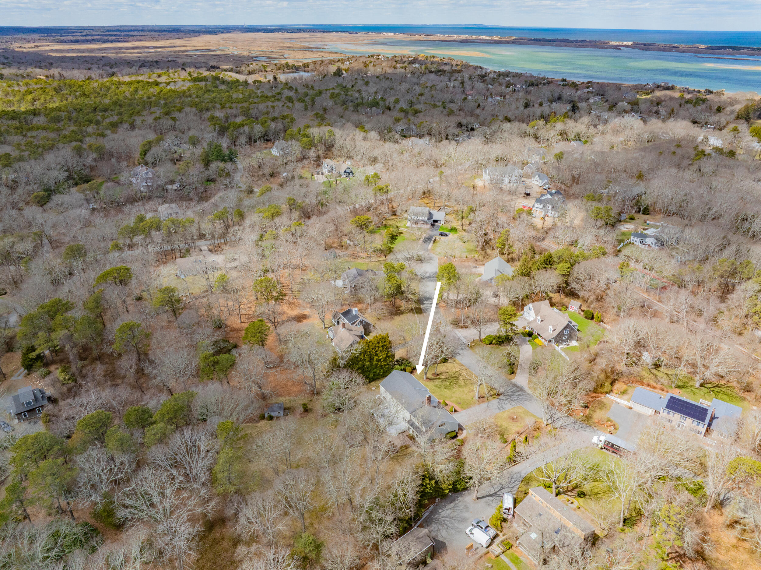 43 Sturgis Lane Barnstable, MA 02630 - Photo 2 of 70 a view of a dry yard
