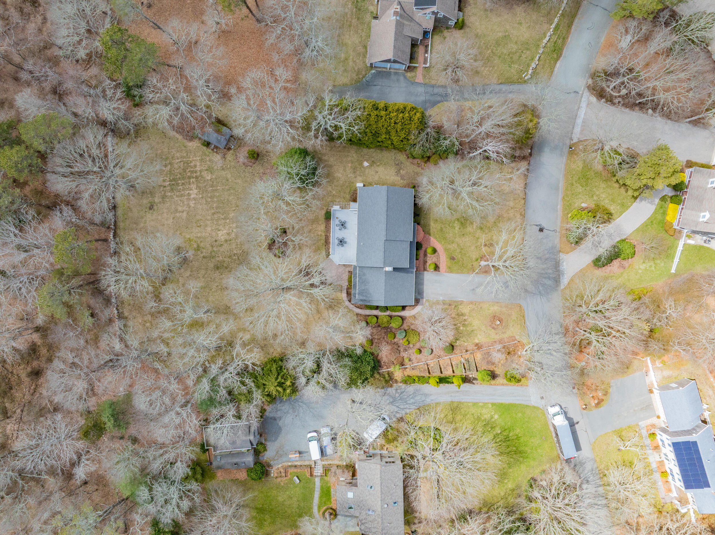 43 Sturgis Lane Barnstable, MA 02630 - Photo 50 of 70 a aerial view of residential house with outdoor space