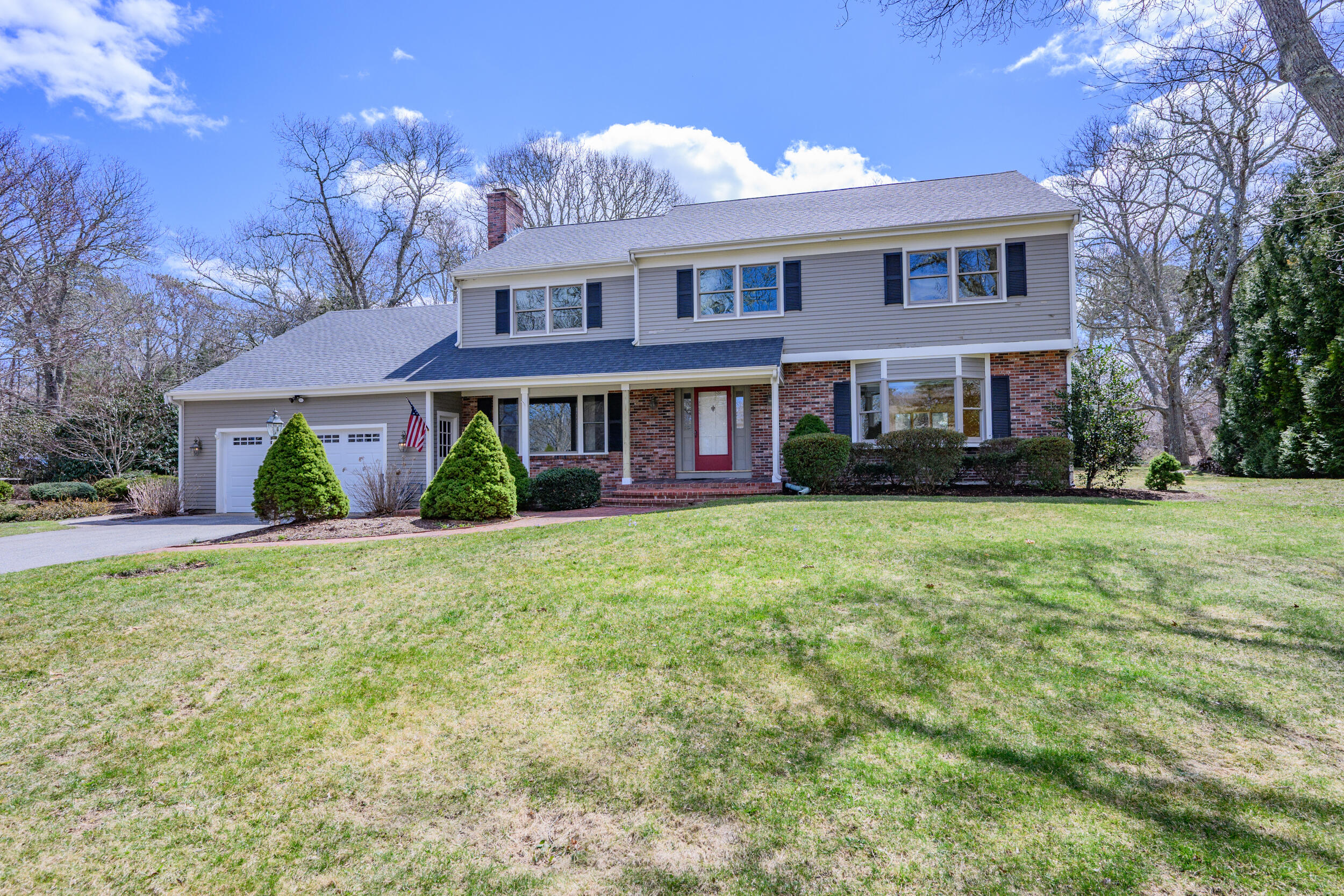 43 Sturgis Lane Barnstable, MA 02630 - Photo 53 of 70 a front view of a house with garden