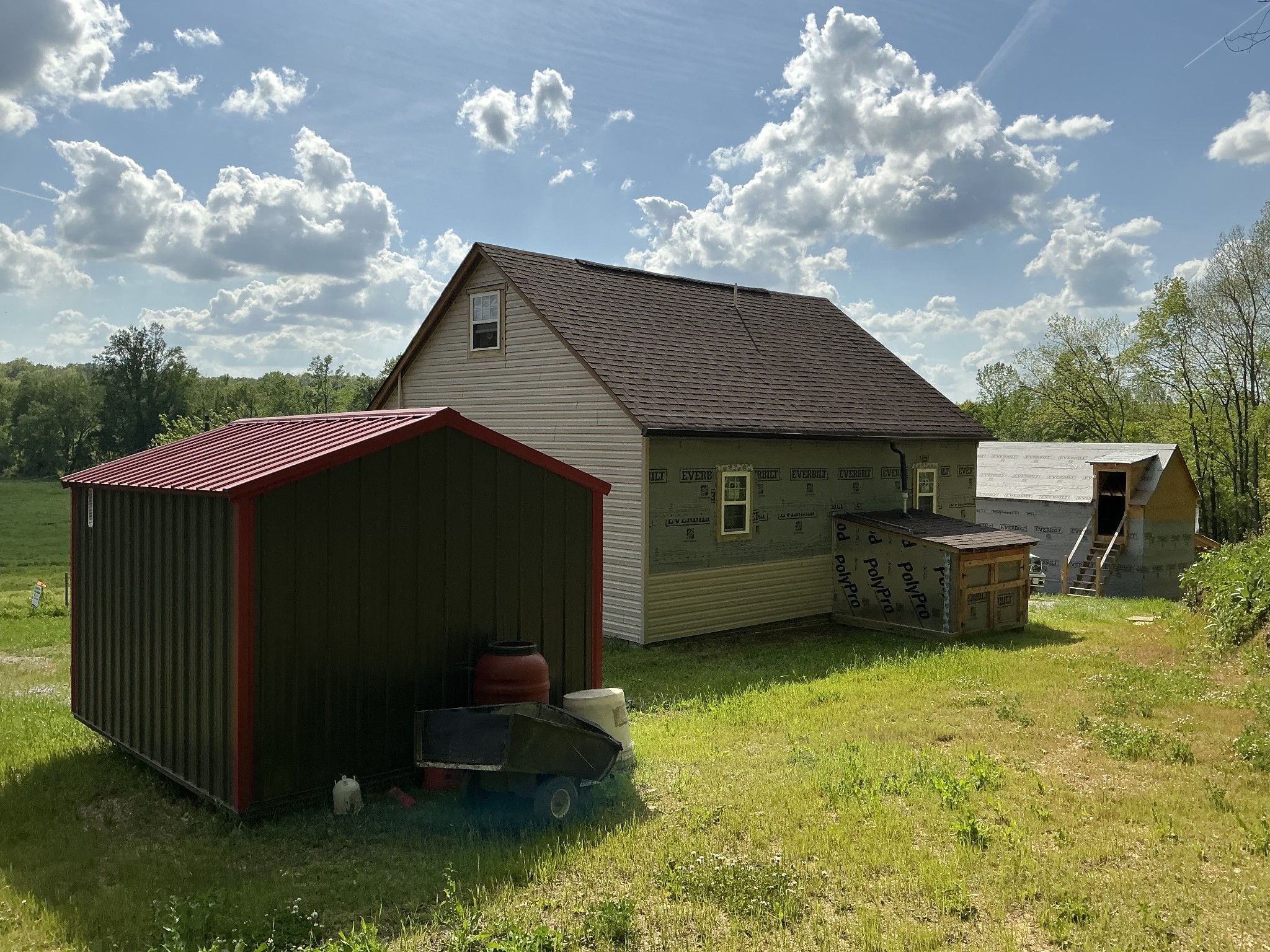 2131 Old Weatherford Creek Road Lutts, TN 38471 - Photo 5 of 64 a backyard of a house with table and chairs