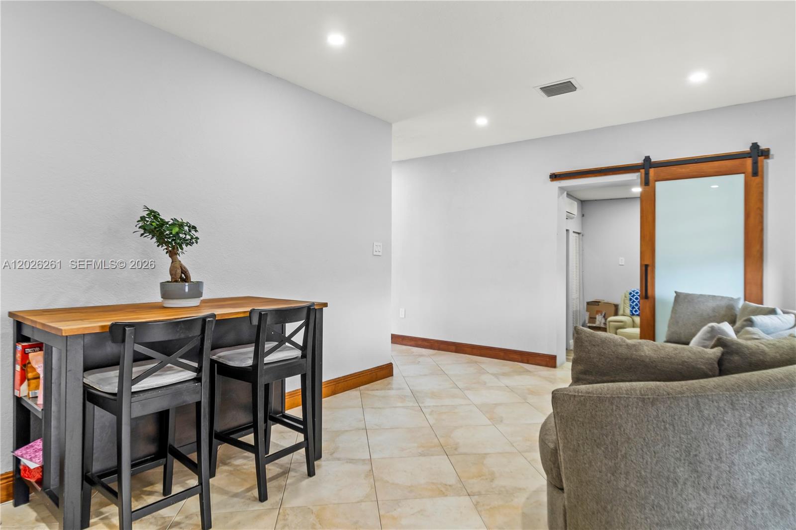6250 Southwest 20th Terrace Miami, FL 33155 - Photo 12 of 42 a livingroom with furniture and entryway