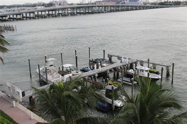 a view of a lake and outdoor space