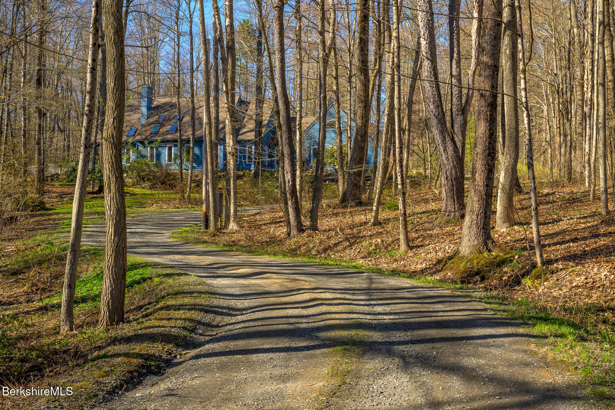 140 Beartown Mountain Road Monterey, MA 01245 - Photo 4 of 50 DRIVEWAY UP TO THE HOUSE