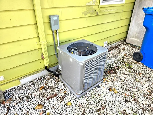a view of a yard with an outdoor space