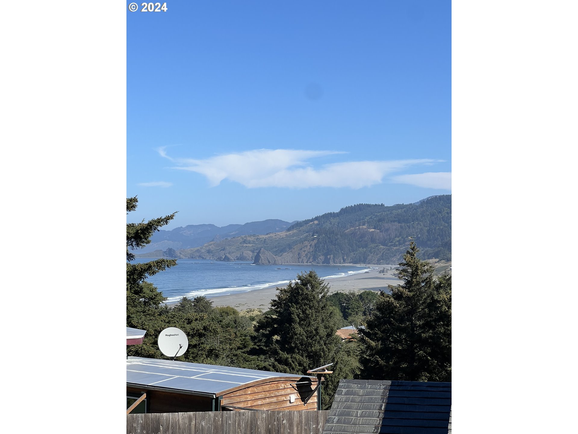 Mutts Gold Beach, OR 97444 - Photo 5 of 22 a view of a terrace with a garden and mountain view