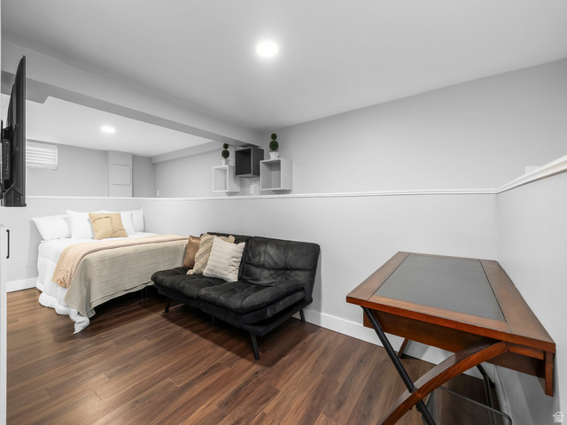 225 South 300 East Provo, UT 84606 - Photo 16 of 30 Studio apartment area. Combined bedroom/living space