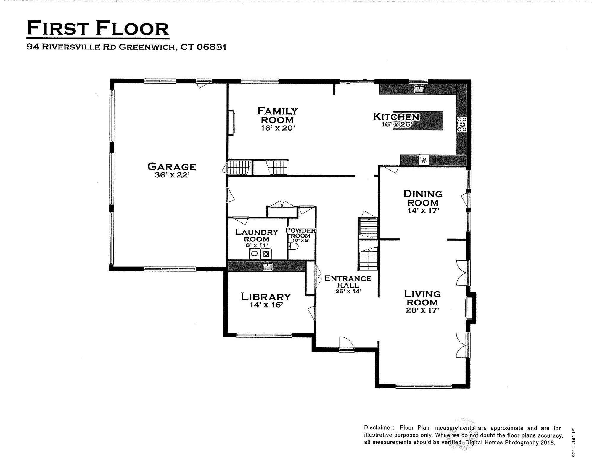 94 Riversville Road Greenwich, CT 06831 - Photo 25 of 27 94RiversvilleFirstFloor