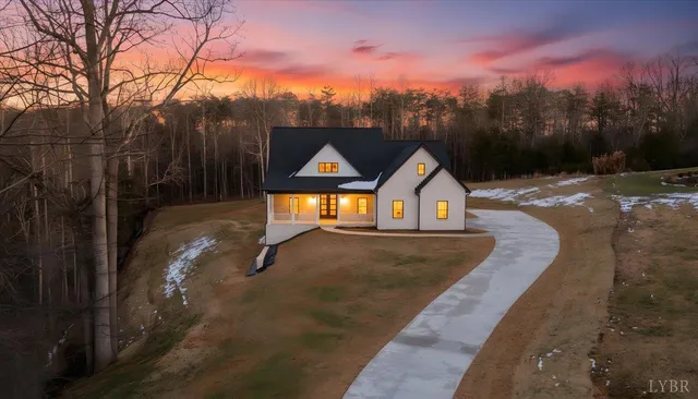 a view of a street in front of house