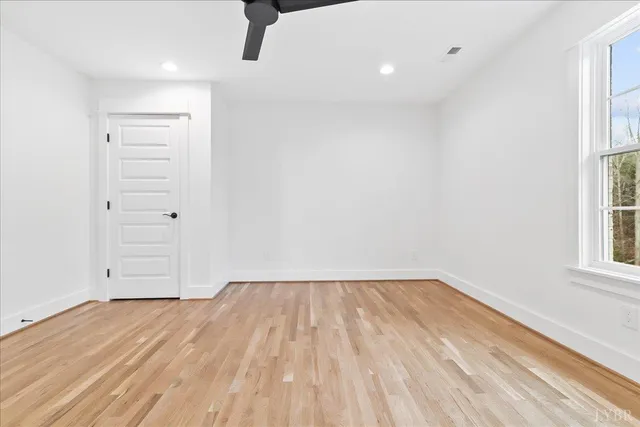 wooden floor in an empty room