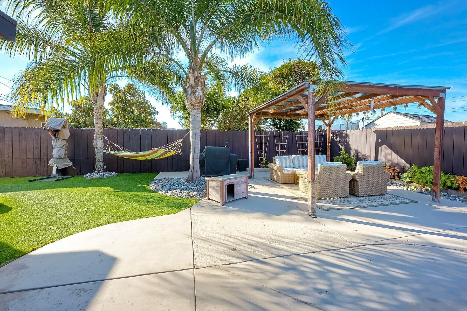 1122 Iris Avenue Imperial Beach, CA 91932 - Photo 27 of 35 a view of a backyard with swimming pool