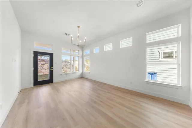 a view of kitchen and sink