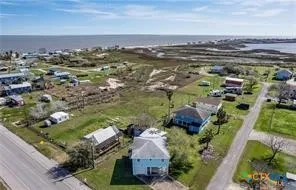 a view of an ocean and beach