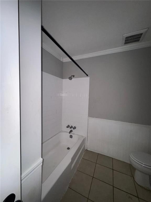 4701 Flat Shoals Road, Unit 59B Union City, GA 30291 - Photo 11 of 13 a bathroom with a bathtub a toilet and a shower