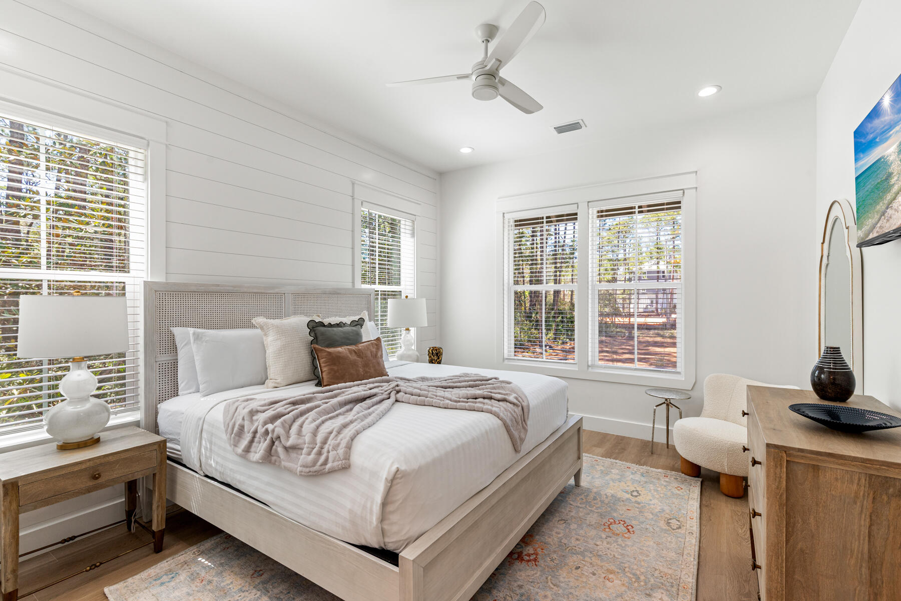 74 Shady Pines Drive Santa Rosa Beach, FL 32459 - Photo 17 of 51 a bedroom with a bed and a window