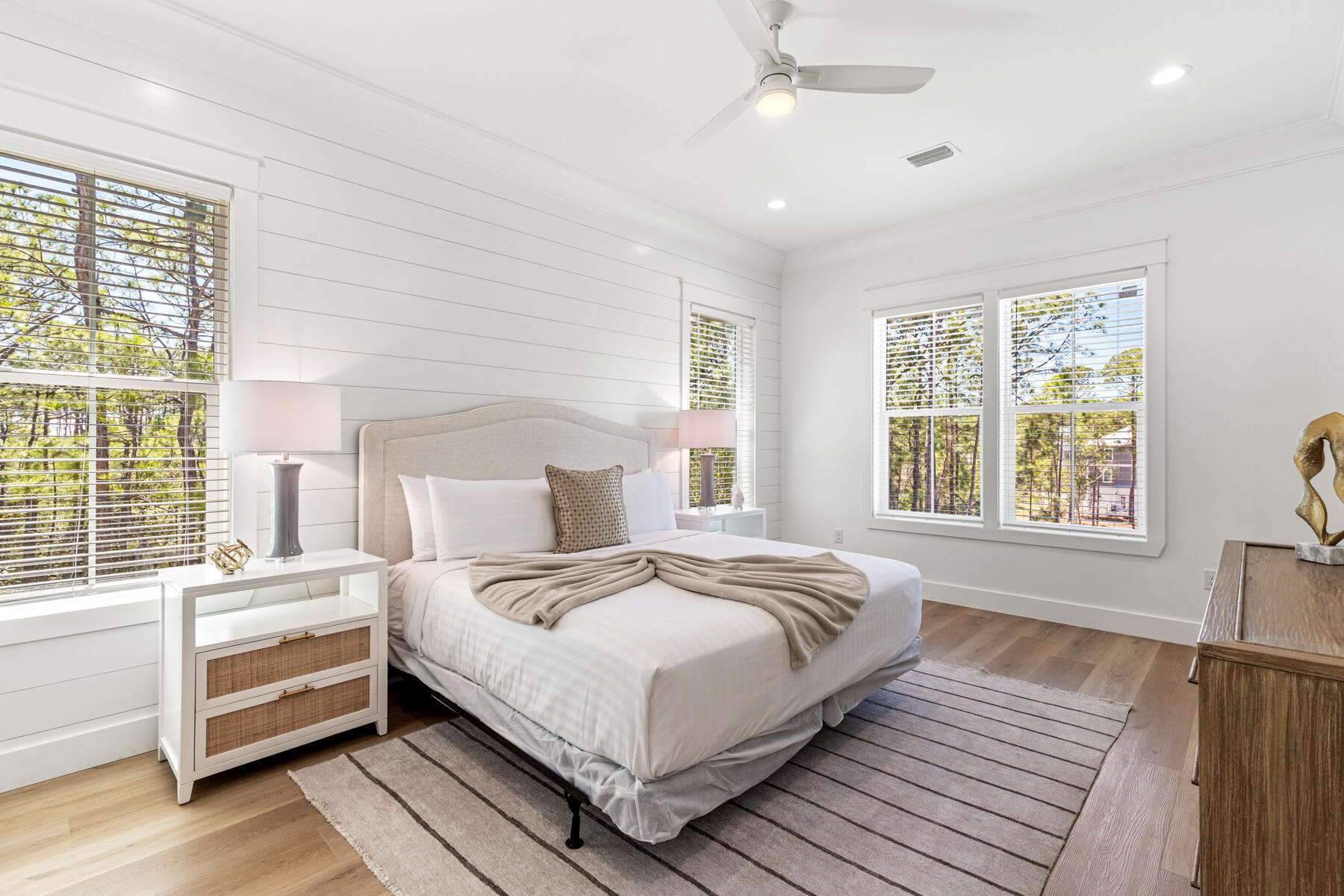 74 Shady Pines Drive Santa Rosa Beach, FL 32459 - Photo 30 of 51 a bedroom with a large bed and a window