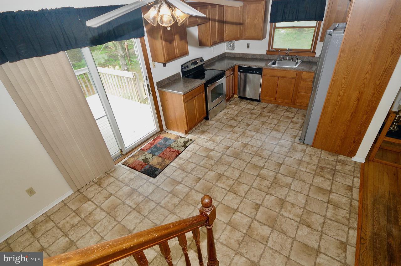 2439 Monmouth Road Jobstown, NJ 08041 - Photo 11 of 28 Kitchen View From 2nd Floor Stairs