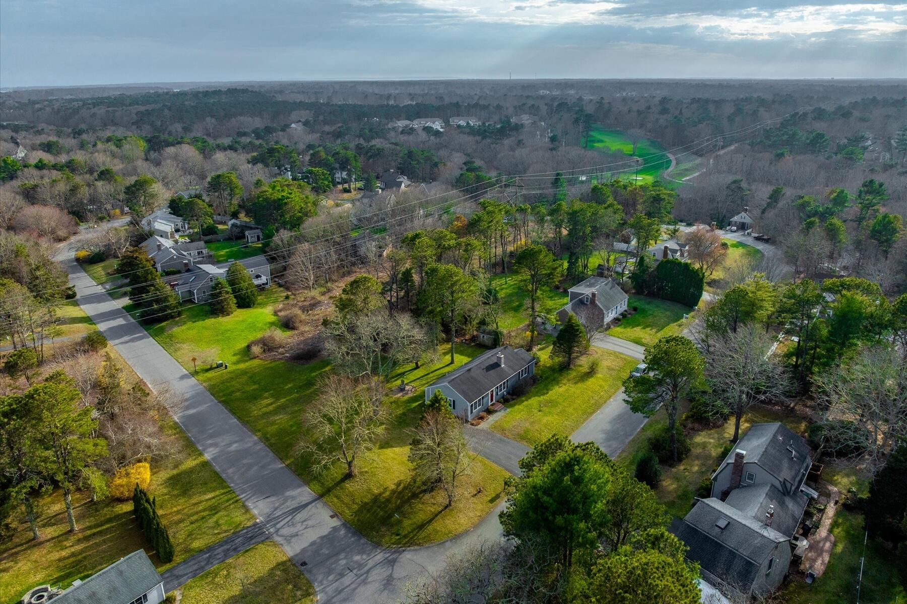 75 Trout Brook Road Cotuit, MA 02635 - Photo 24 of 29 aerial shot