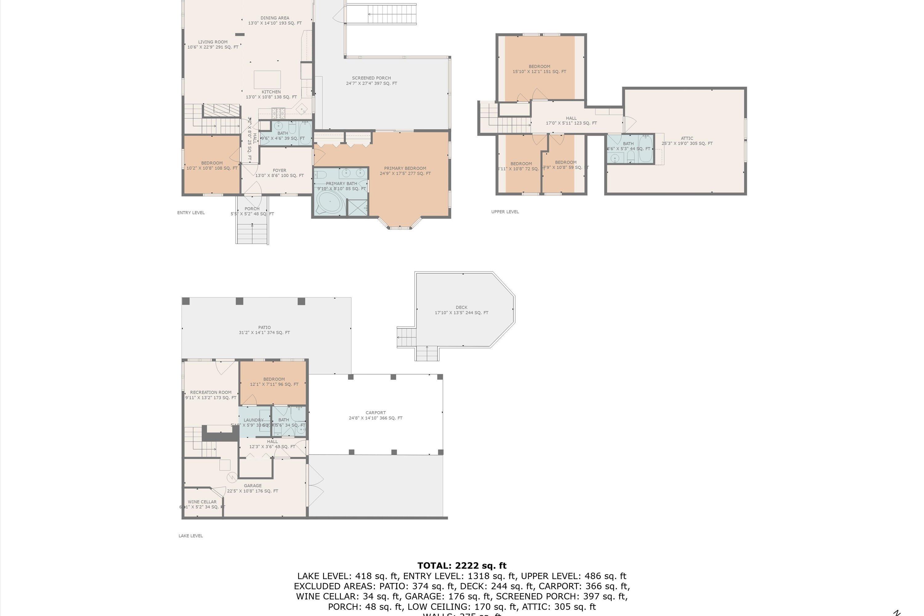 112 Mockingbird Hill Road Moneta, VA 24121 - Photo 63 of 63 70-Floor Plan